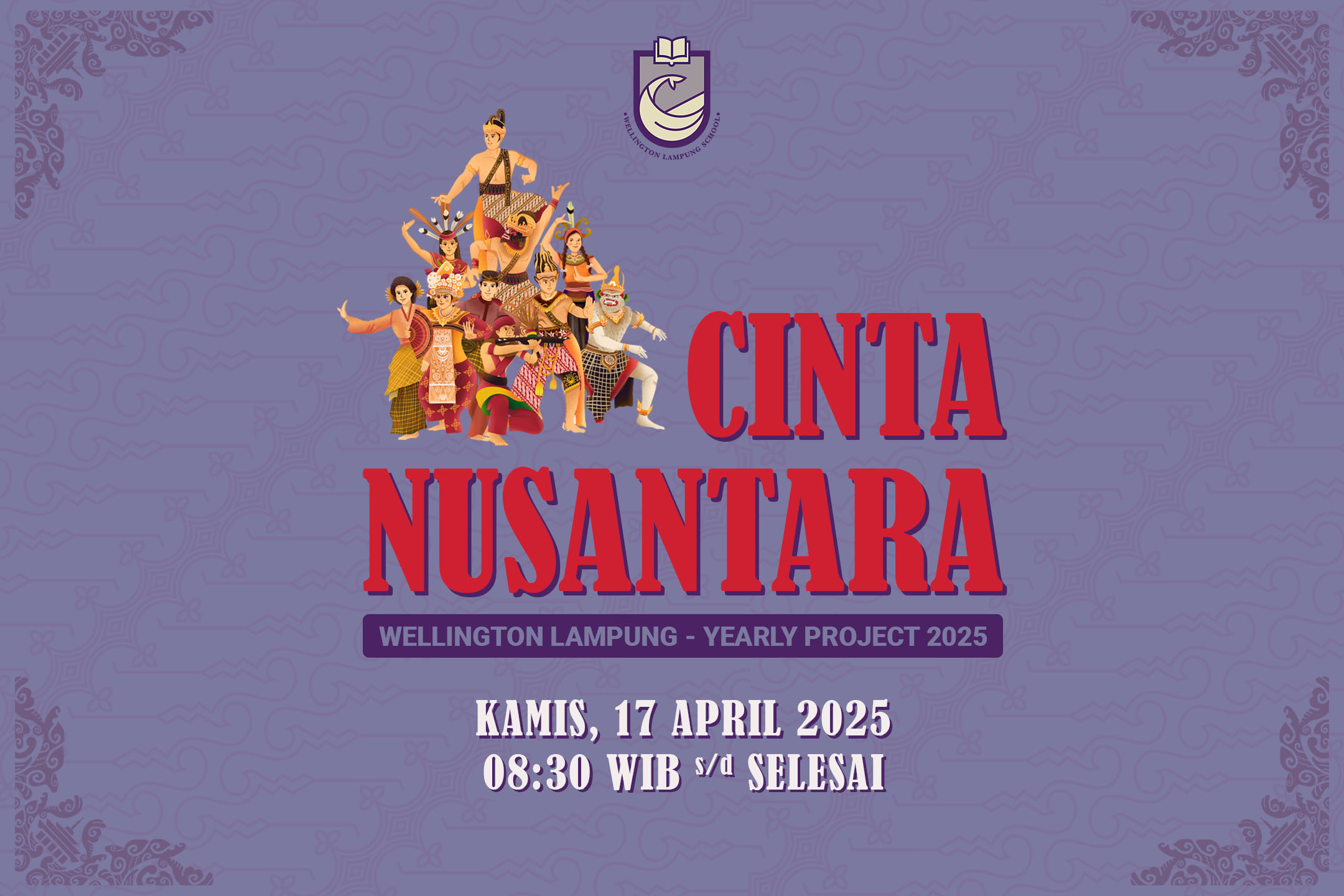 Illustration for Yearly Project 2025 - Cinta Nusantara